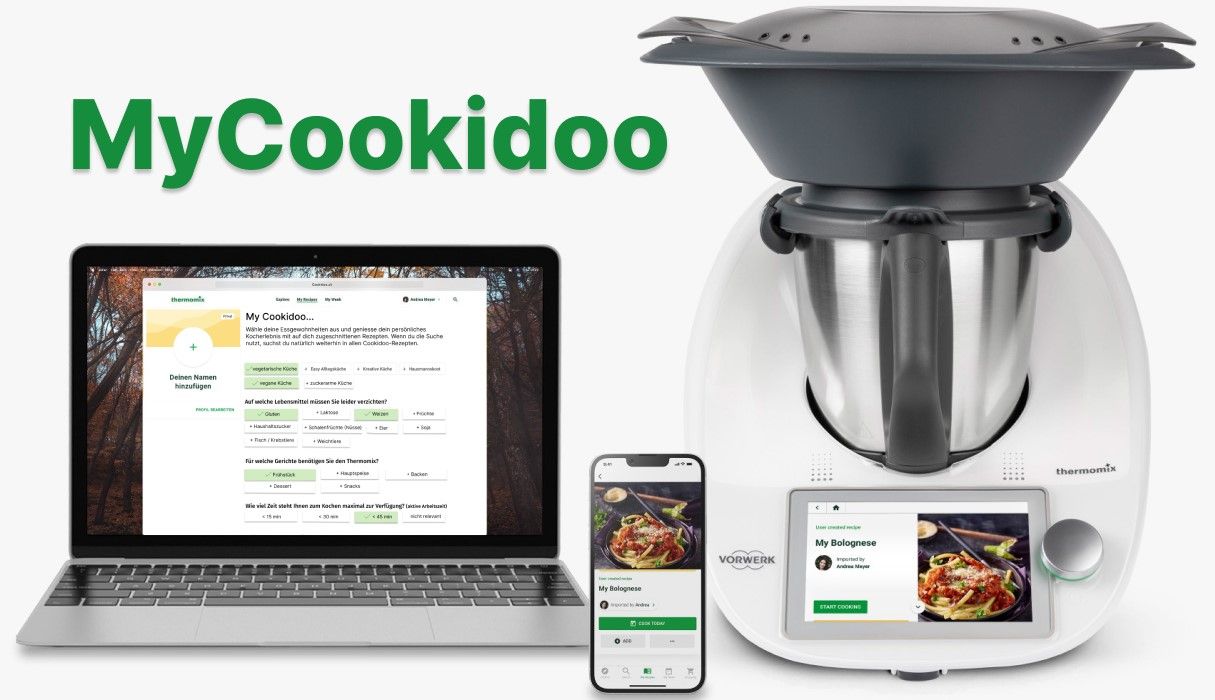 MyCookidoo - Individualisiertes Nutzungserlebnis dank erweiterten Profileinstellungen