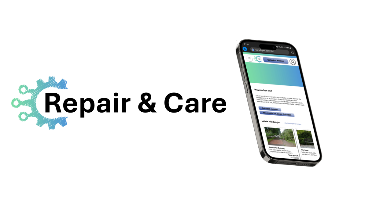 Repair & Care - Foti schicke, Schade lah flicke.