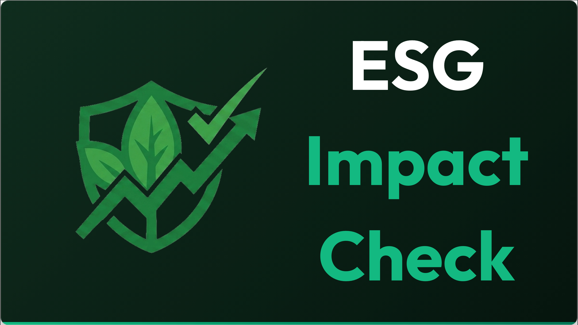 ESG ImpactCheck