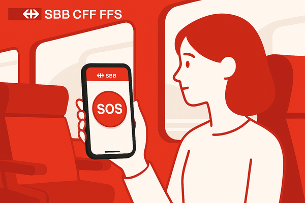 SBB SOS – First Responder mit Beacon-Technologie